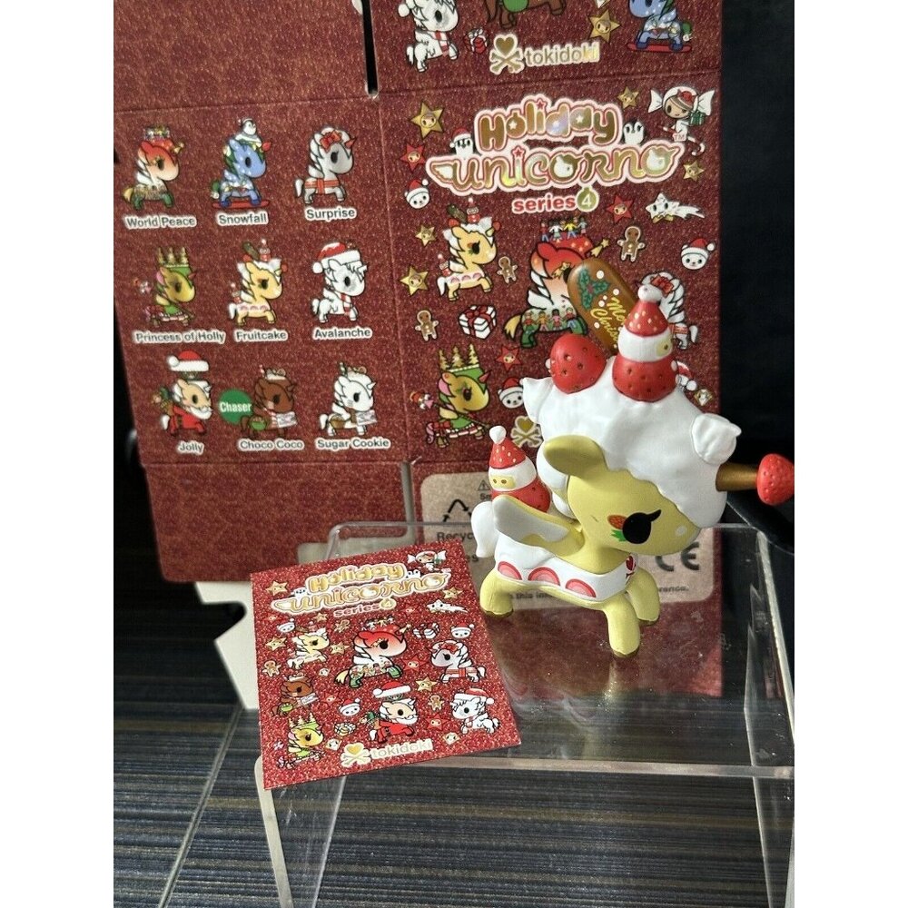 Tokidoki Unicorno Holiday Series 4 Fruitcake With Box And Insert Flyer